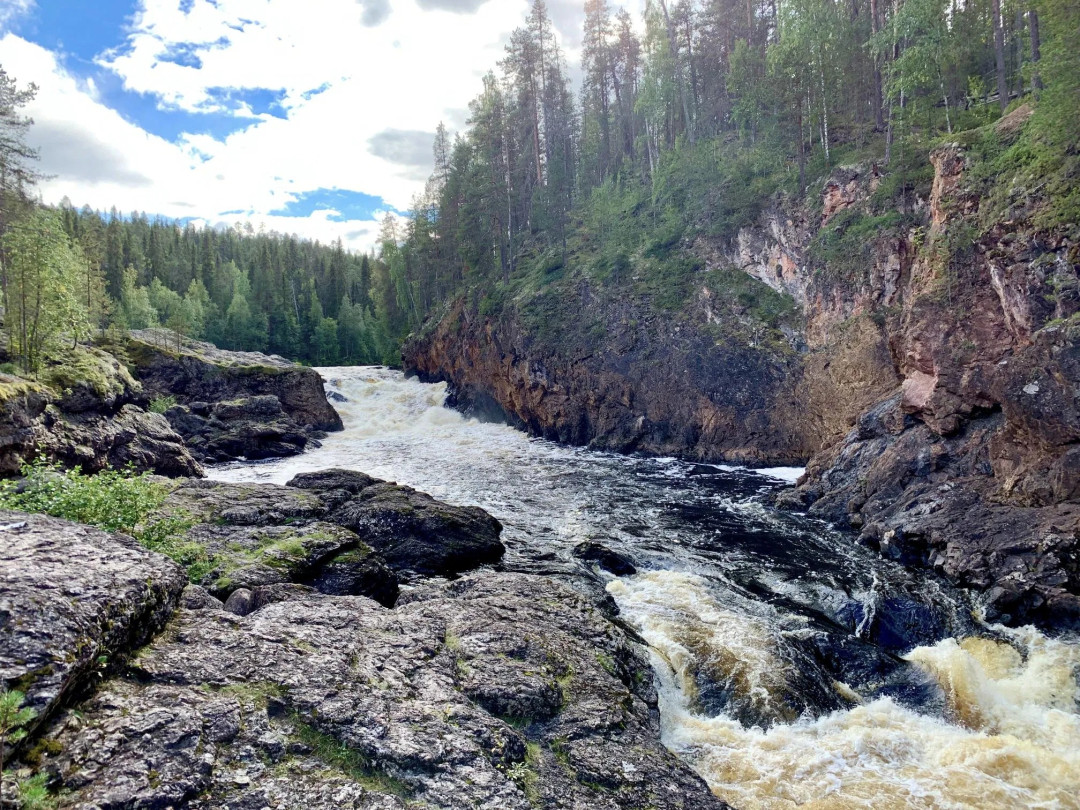 Oulanka Wild Ride -gravelpyöräily vie Oulangan kansallispuiston upeimpiin maisemiin! Kuva Korpi Gravel
